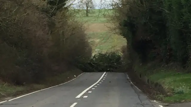 Blocked road