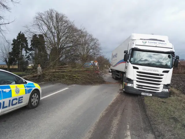 Stuck truck