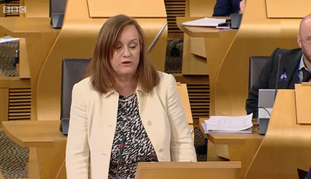 SNP MSP Joan McAlpine