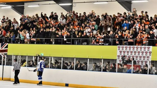 Telford Tigers fans