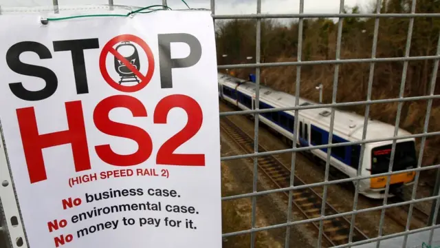 Anti HS2 sign.