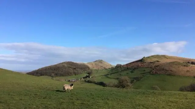 Shropshire hills