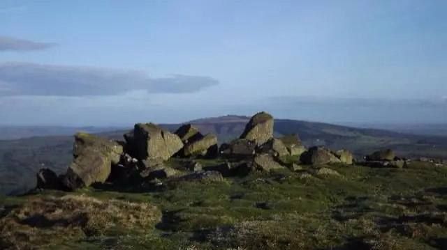 Hills near Ludlow