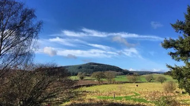 Hills near Hopton heath