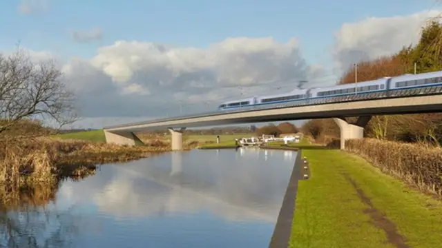 HS2 train