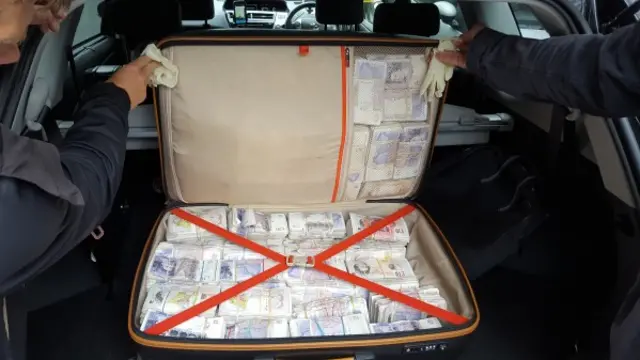 Money seized