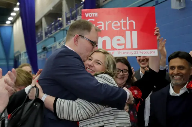 Gareth Snell and wife