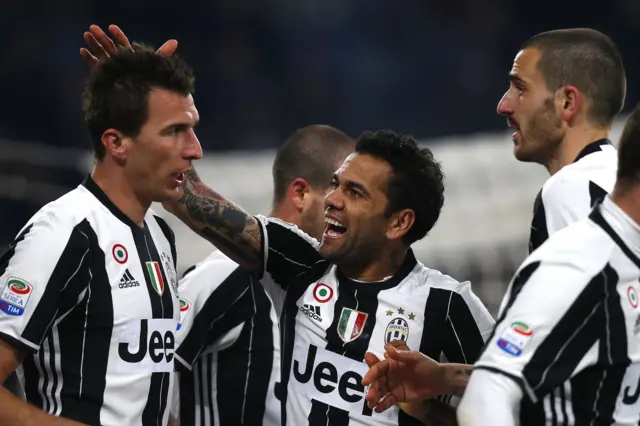 Juventus celebrate