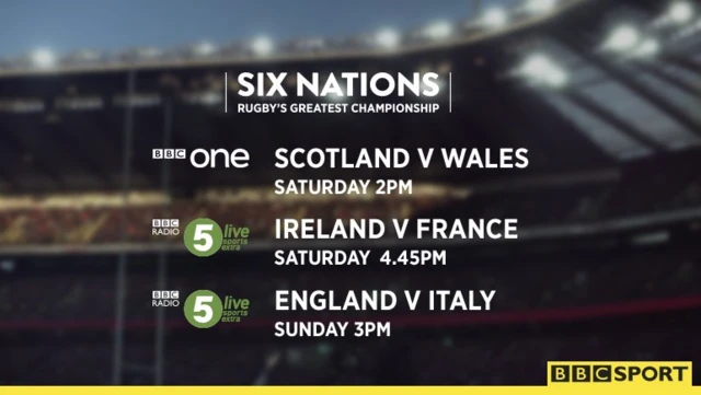 BBC Six Nations coverage details