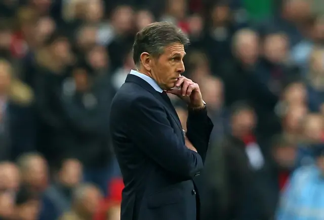 Southampton manager Claude Puel