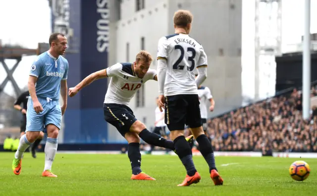 Harry Kane shoots