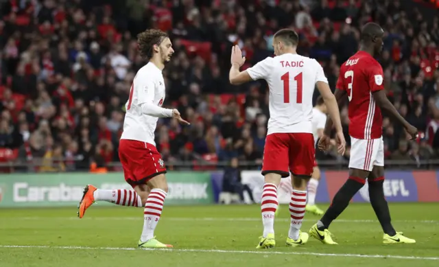 Southampton celebrate