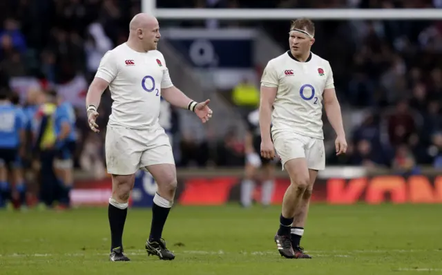 Dan Cole and Dylan Hartley