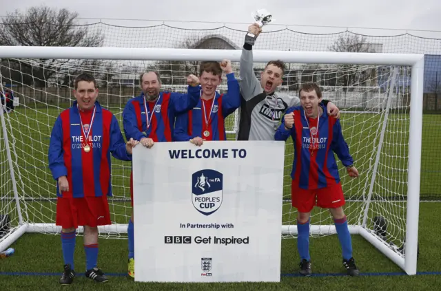 Dexter Sport celebrate reaching the next round