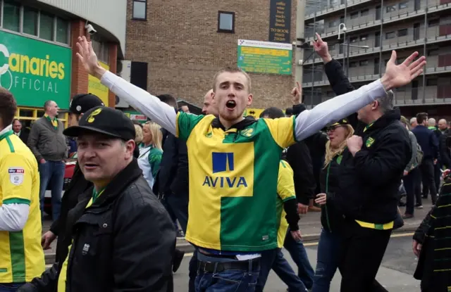 Norwich fans