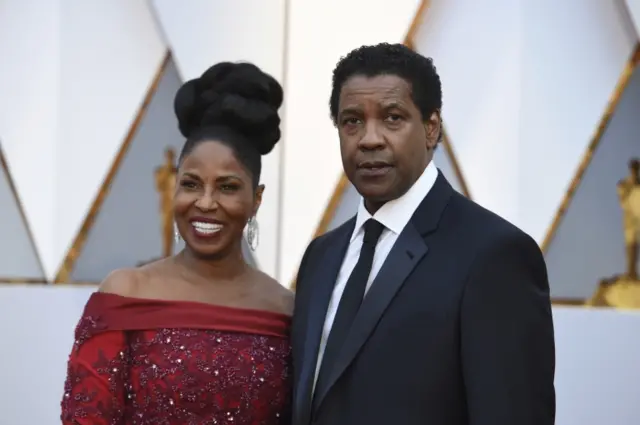 Denzel and Pauletta Washington