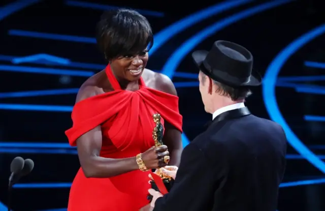 Viola Davis and Mark Rylance