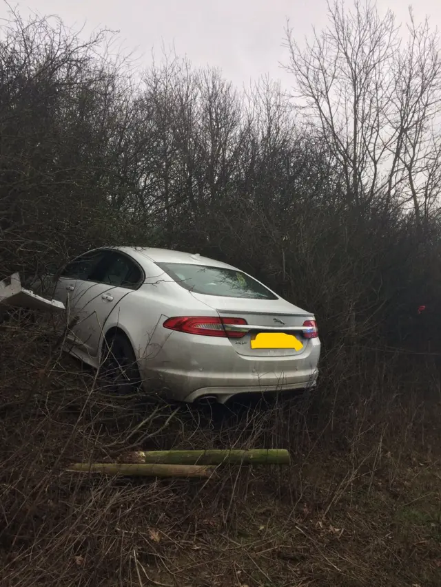 M40 crash