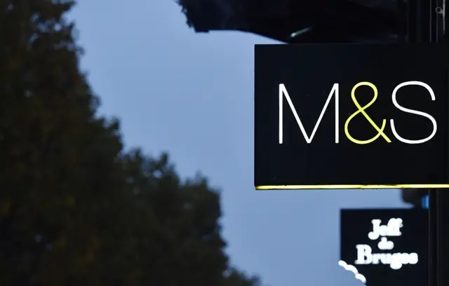 M&S sign