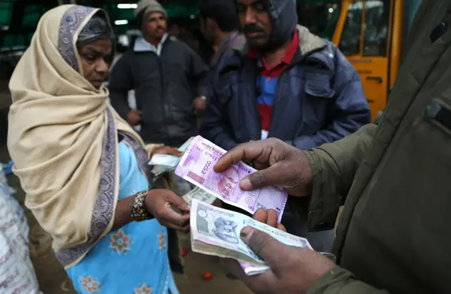 Cash transaction in India