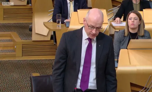 Education Secretary John Swinney