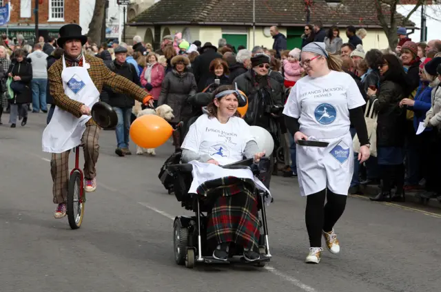 Olney Pancake Race