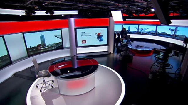 BBC Scotland PQ studio