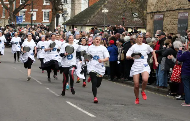 Olney Pancake Race