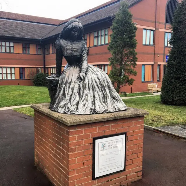 statue of George Eliot