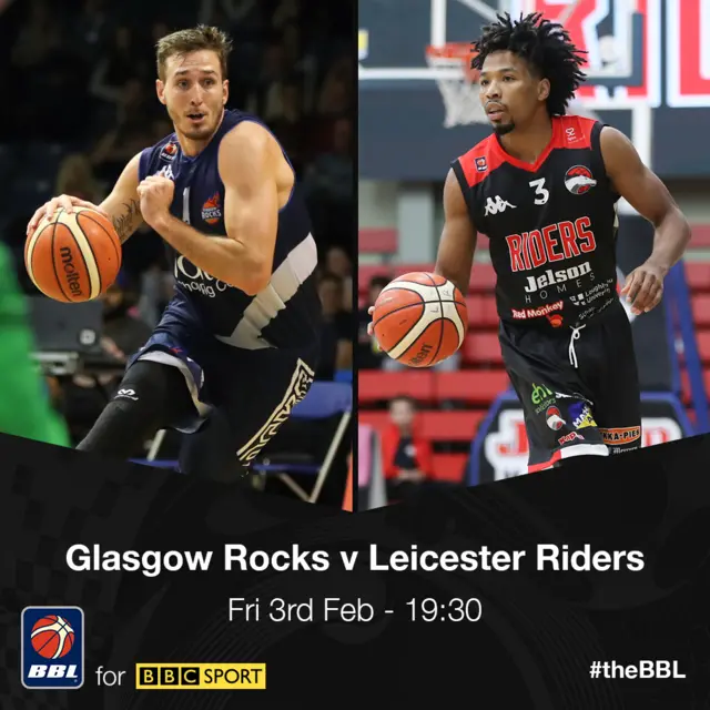 Glasgow Rocks v Leicester Riders