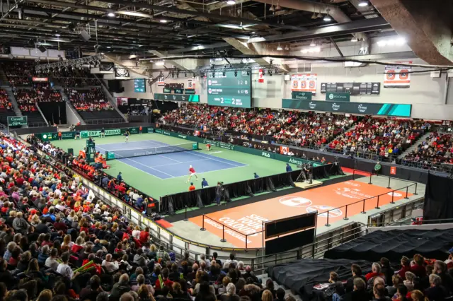 A general view of TD Place Arena