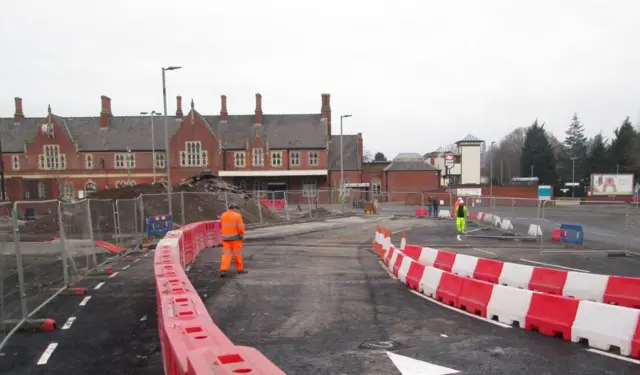 Work on new road in Hereford