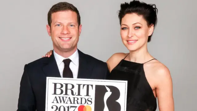 Dermot O'Leary and Emma Willis