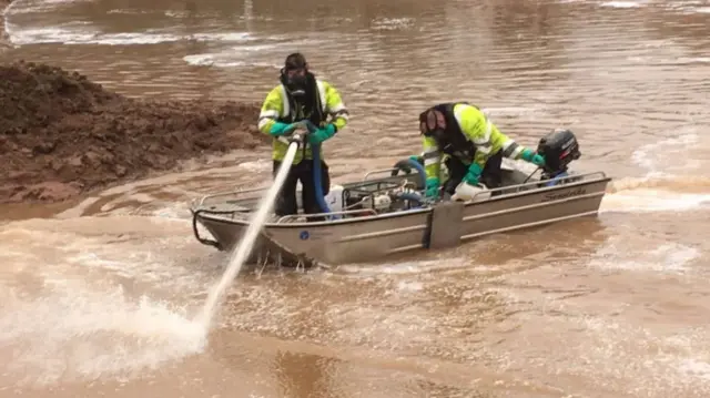 Environment Agency at work