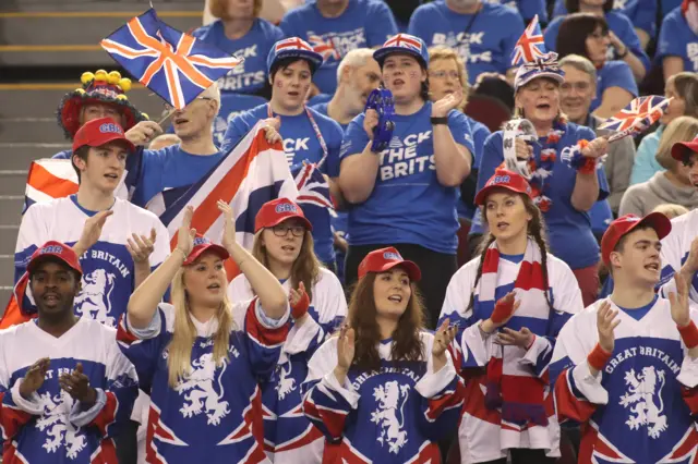 Great Britain crowd