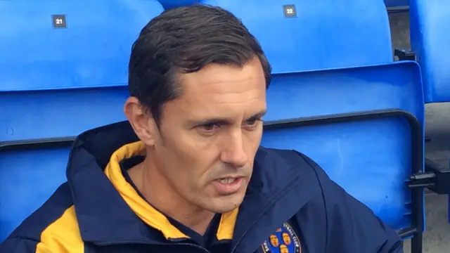 Shrewsbury Town Manager - Paul Hurst