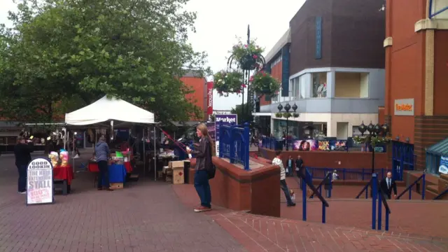 Centre of Hanley