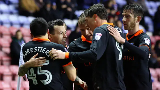 Sheffield Wednesday celebrate