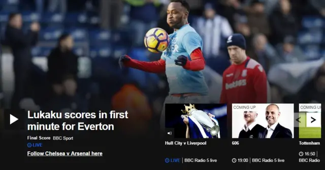 Premier League live text