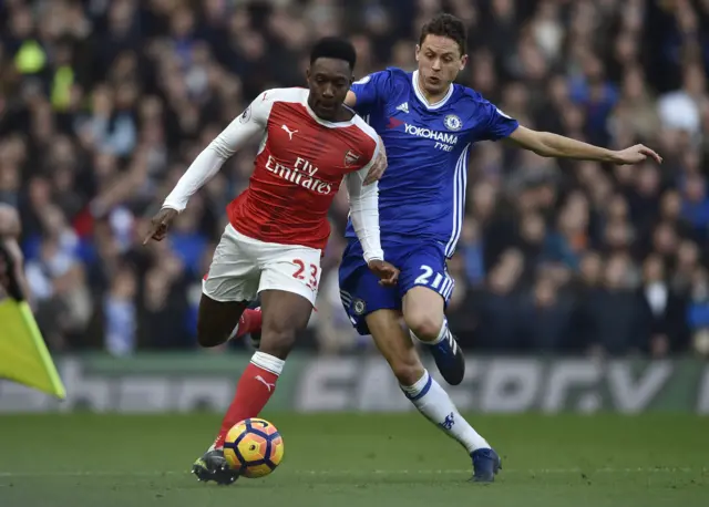 Danny Welbeck and Nemanja Matic