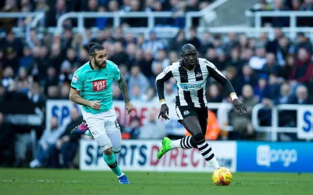 Newcastle v Derby