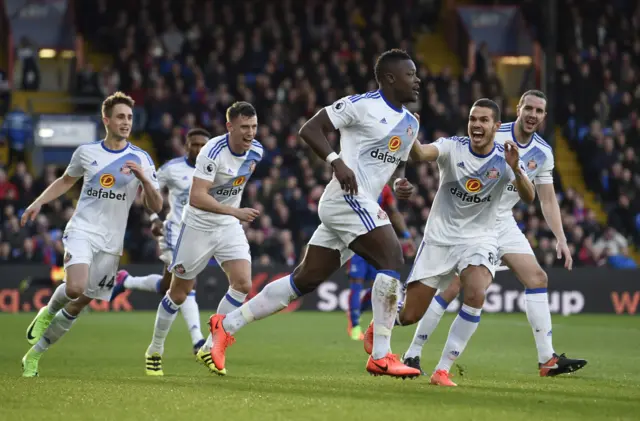 Sunderland celebrate