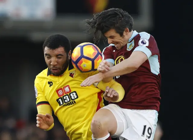 Joey Barton and Troy Deeney