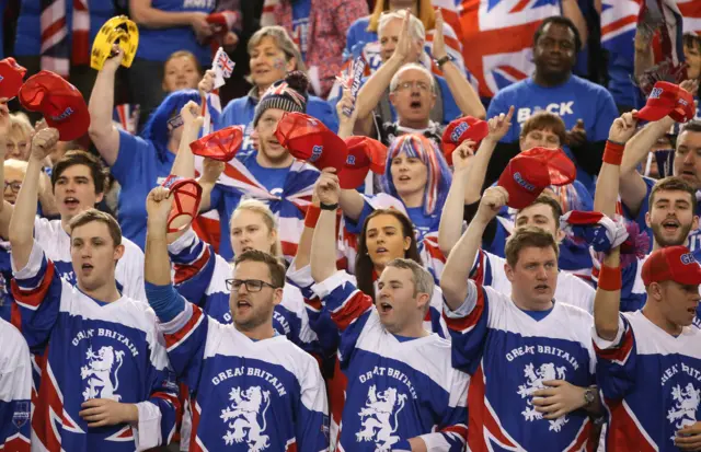 Great Britain fans