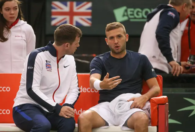 Leon Smith and Dan Evans