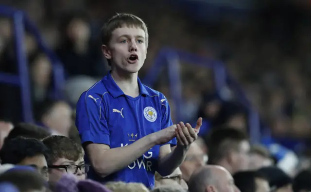 Leicester city fan