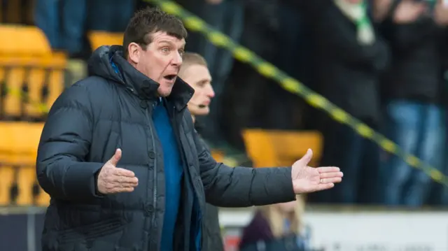 St Johnstone manager Tommy Wright