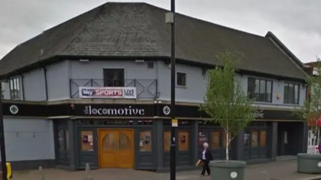 Locomotive pub, Burton