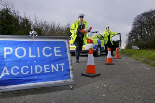 Generic picture of a police road operation