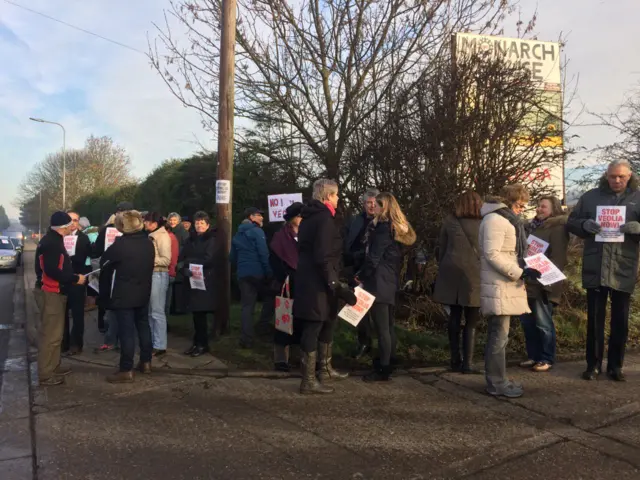 Protesters